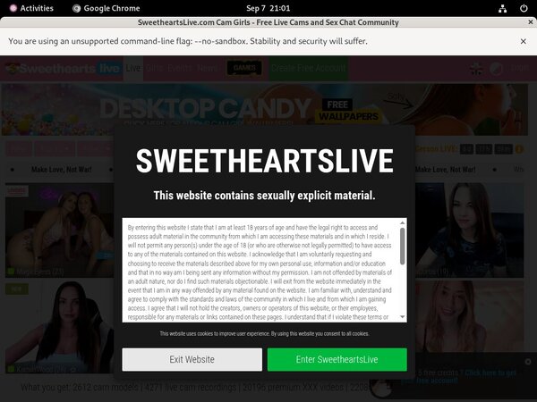 Sweethearts Live Discount Trial Sweethearts Live Discount Trial