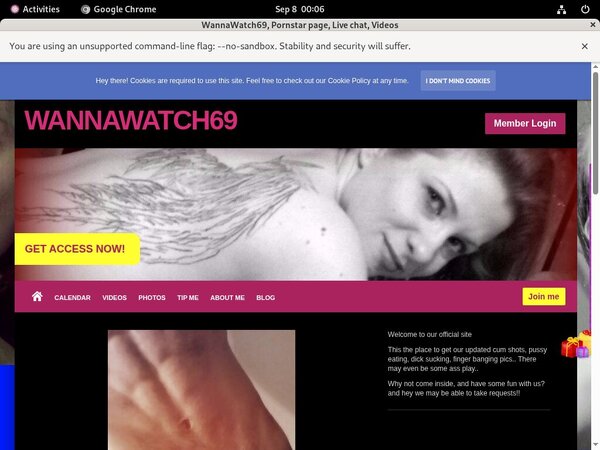 Wannawatch69.modelcentro.com Working Passwords