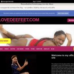 Welovedeefeet.com Account 2014