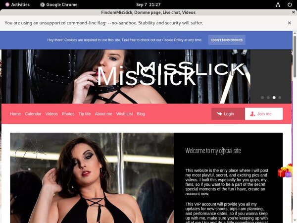 FindomMisSlick Free Trial Code
