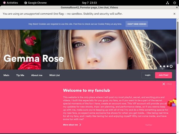 GemmaRose42 Premium Account