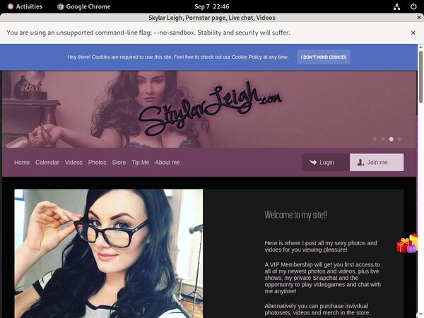 Skylar Leigh Account Passwords