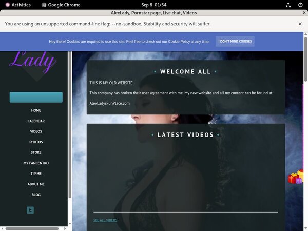 AlexLady Site Review