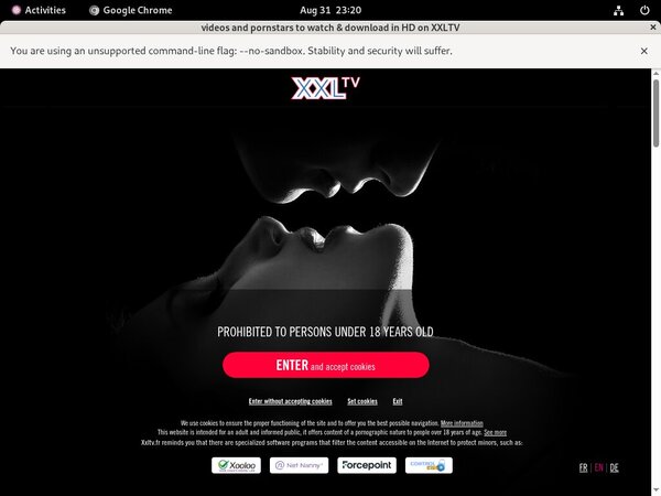 Free User For XXL Tv