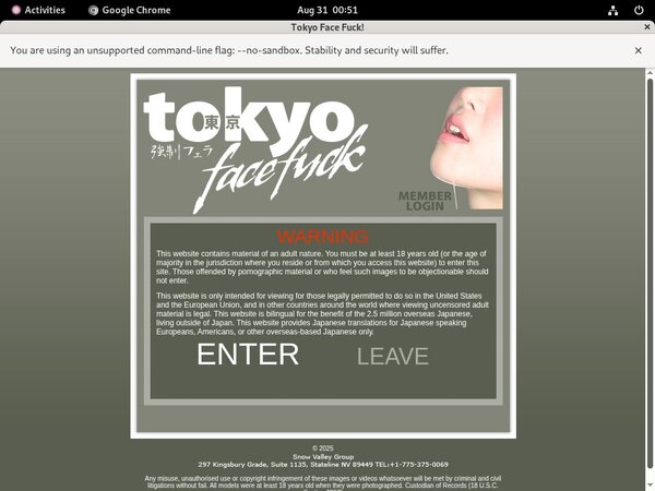 Premium Tokyo Face Fuck