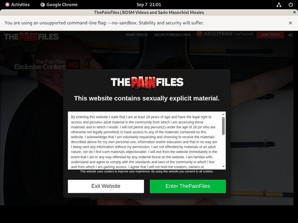 Thepainfiles With Discount