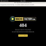 Machofactory Sign Up Page