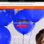 Vrcosplayx Signup Page